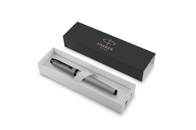 Писалка Parker Royal IM Black Edition, сива M, с кутия