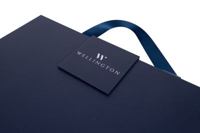 Комплект бележник А5 с химикалка Wellington Oxford, СИН