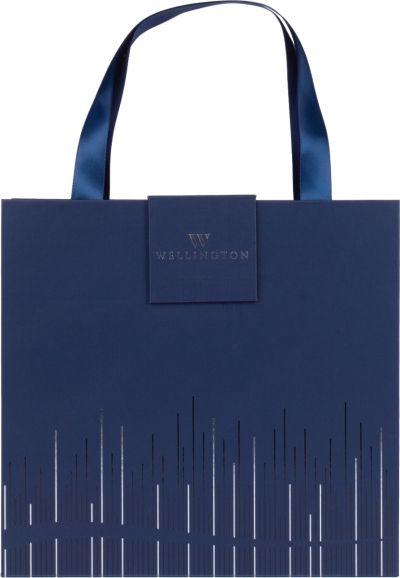 Комплект бележник А5 с химикалка Wellington Oxford, СИН