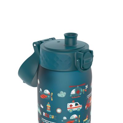 Бутилка за вода Ion8 Print, рециклирана пластмаса, 350ml, ПРЕВОЗНИ СРЕДСТВА