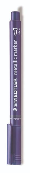 Маркер Staedtler Metallic, об връх, 1-2 mm, лилав