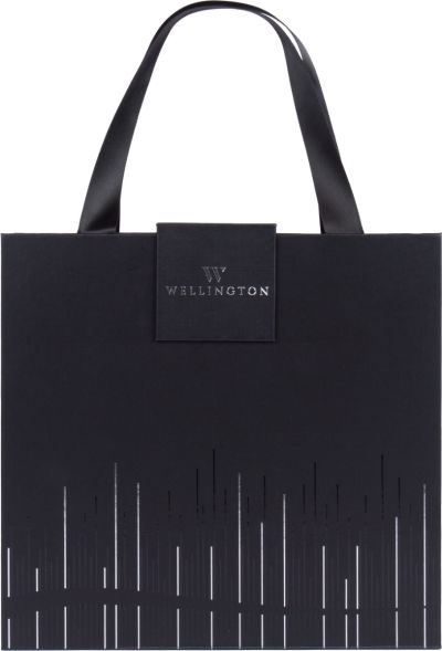 Комплект бележник А5 с химикалка Wellington Oxford, ЧЕРЕН