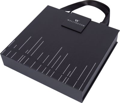 Комплект бележник А5 с химикалка Wellington Oxford, ЧЕРЕН