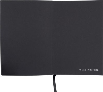 Комплект бележник А5 с химикалка Wellington Oxford, ЧЕРЕН