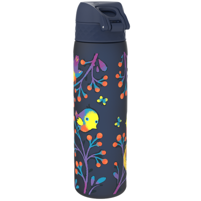 Бутилка  за вода Ion8 Print, рециклирана пластмаса,500ml, Birds