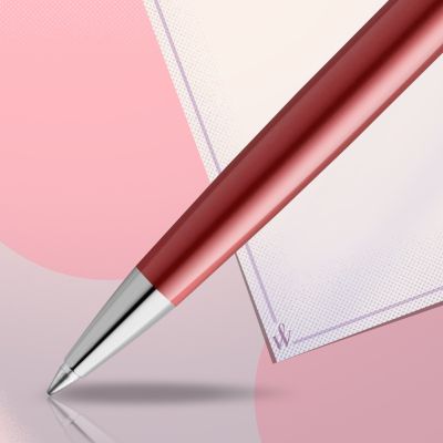 Химикалка Waterman Hemisphere DeLuxe Marine Red, райе