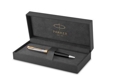 Химикалка Parker Royal Sonnet Premium Metal Black GT