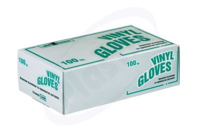 Ръкавици винилни, оп.100, XL