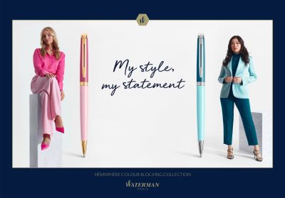 Химикалка Waterman Hemisphere Pink GT