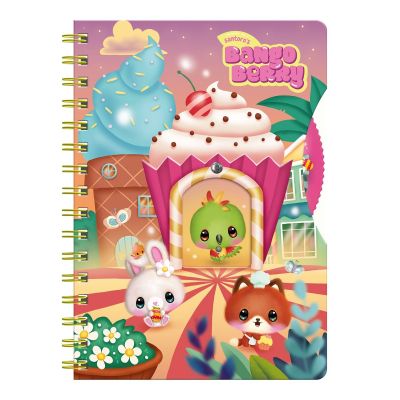 Бележник Bangoberry Story Wheel, 192стр, Summer