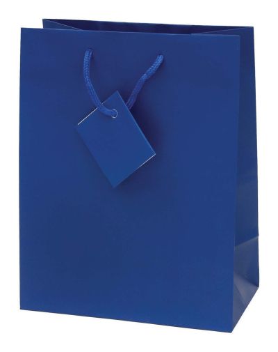 Подаръчна торбичка Mat Big, синя