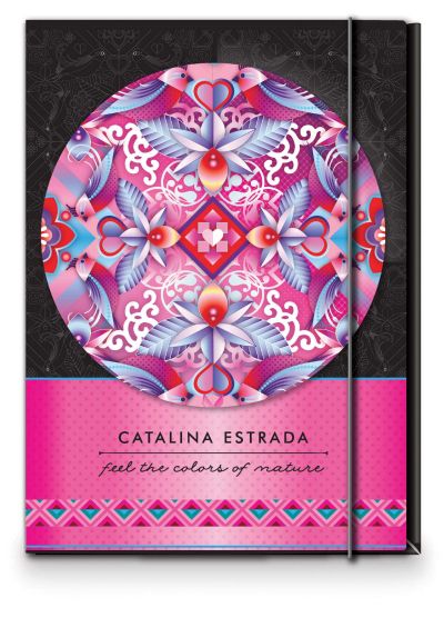 Папка с ластик Catalina Estrada A4, 1 cm