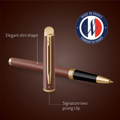 Ролер Waterman Hemisphere Understated, ЧЕРВЕН GT