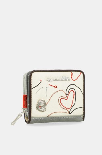 Портфейл Anekke Alma Ole, 10x9x2 cm