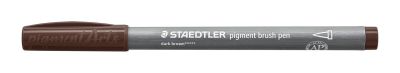 Флумастер Staedtler Pigment Brush 371, ТЪМНО КАФЯВ