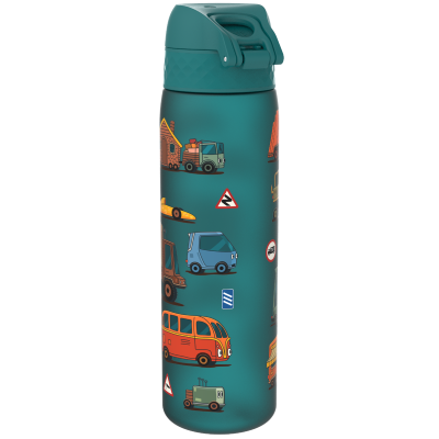 Бутилка  за вода Ion8  Print, рециклирана пластмаса,500ml, Automobiles