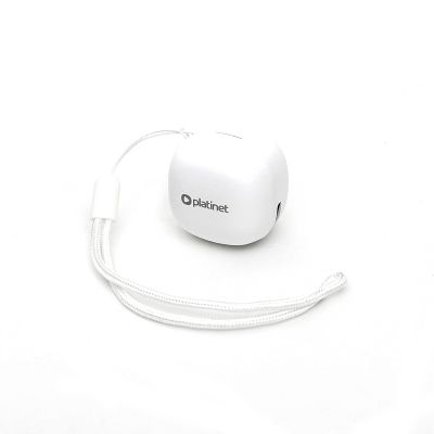 Безжични слушалки тип тапи Platinet, с микрофон, бели