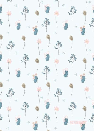 Бележник А6, Flowers, 40 листа