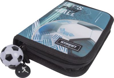 Несесер Street Football, 1 цип, 2 прегради, 21x4x14cm