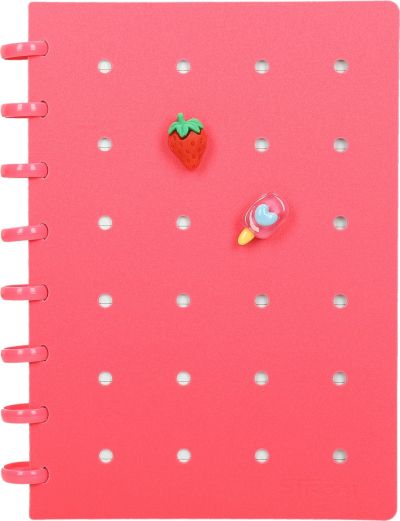 Тетрадка Street DIY, А5, ШР, 80л, спирала, PP корица