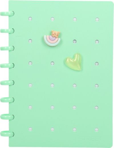 Тетрадка Street DIY, А5, ШР, 80л, спирала, PP корица