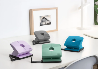 Перфоратор Novus B220 ColorID, до 20л, светло лилав