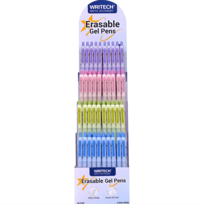 Дисплей изтриваеми гел химикалки Writech Cute, 96 броя