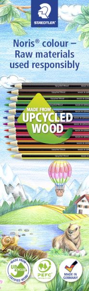 Цветни моливи Staedtler Noris Colour 185, 12 цвята