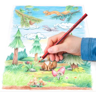Цветни моливи Staedtler Noris Colour 187, 12 цвята