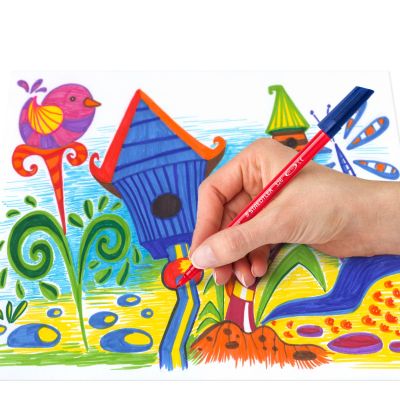 Флумастри Staedtler Noris 326, 20 цвята