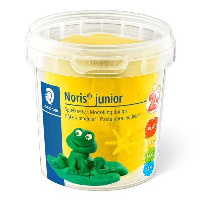 Тесто за моделиране Staedtler Noris Junior, 4 цвята x130g, ОСНОВНИ ЦВЕТОВЕ