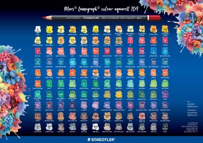 Цветен молив Staedtler Mars Lum. Aquarell 104, СВЕТЛА ОХРА