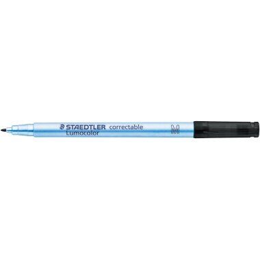 Маркер Staedtler Lumocolor correctable 305,черен M