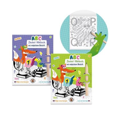 Вълшебна книжка за оцветяване с молив Trendhaus ABC
