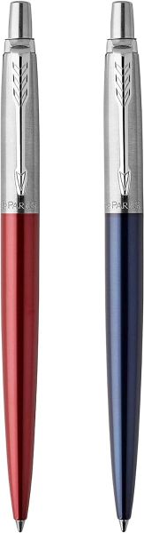 Комплект Parker Jotter, Химикалка+гел, блистер, червен/син