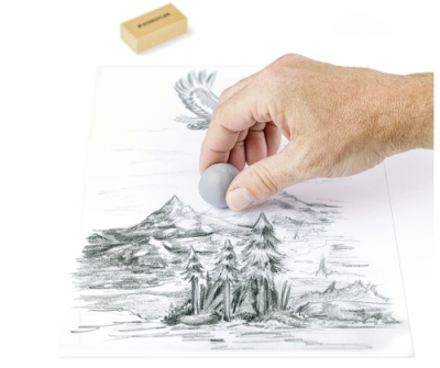 Комплект хлебна гума и гума 925 11 Staedtler, блистер