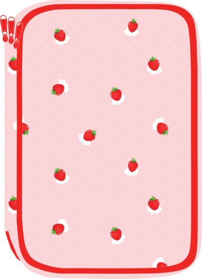 Несесер Street Delicious, 3 ципа, празен, 20x13x8сm