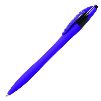 Химикалка Optima Soft Touch 521, лилава