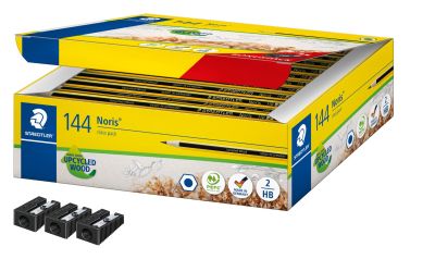 Моливи Staedtler Noris 120 UpWood Class pack,144бр