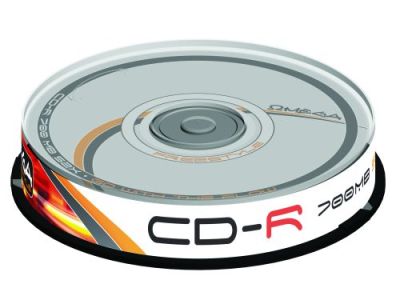 CD-R Omega Freestyle 700MB,80min,52x,опаковка 25 шпиндел