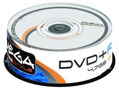 DVD+R Omega Freestyle 4.7GB, 16x, опаковка 50 на шпиндел