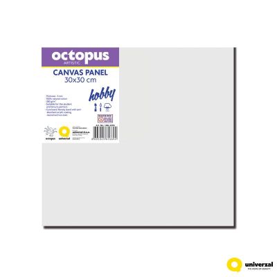 Платно за рисуване Octopus, 30x30cm