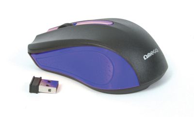 Безжична мишка Omega OM0419, USB, синя