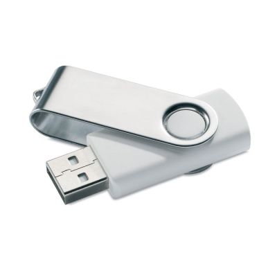 USB памет, 16GB, бяла