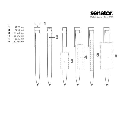 Химикалка Senator Liberty Polished 2915, тъмносин 2757