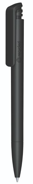 Химикалка Senator Trento Matt Recycled 3305, черна
