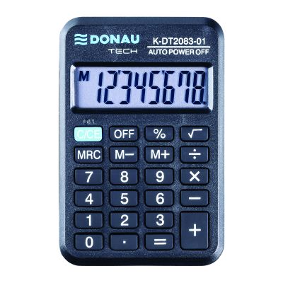 Джобен калкулатор Donau Tech, 8 разряден