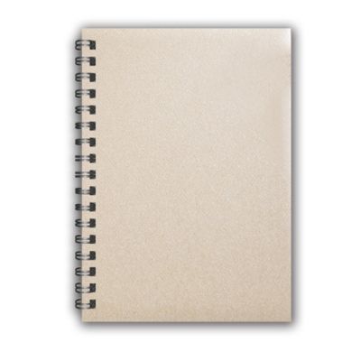 Бележник Gray А5, със спирала, 200 стр., бежов