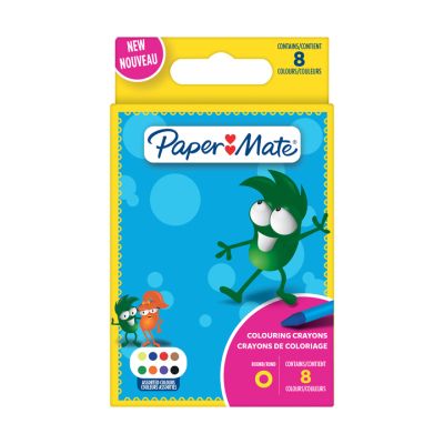 Пастели Papermate Kids Colouring, 8 цвята