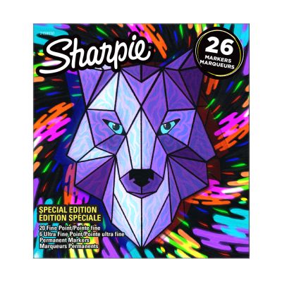 Комплект перманентни маркери Sharpie Wolf, 26 броя